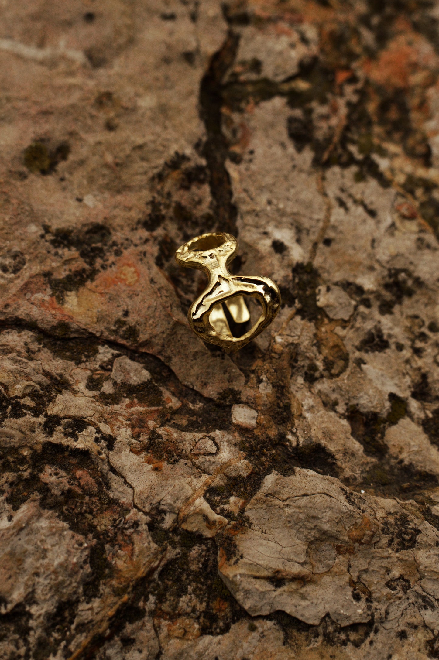  Antique hoops кольцо серебро 925 покрытие 14К золото