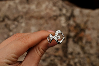  Antique hoops кольцо серебро 925 покрытие 14К золото