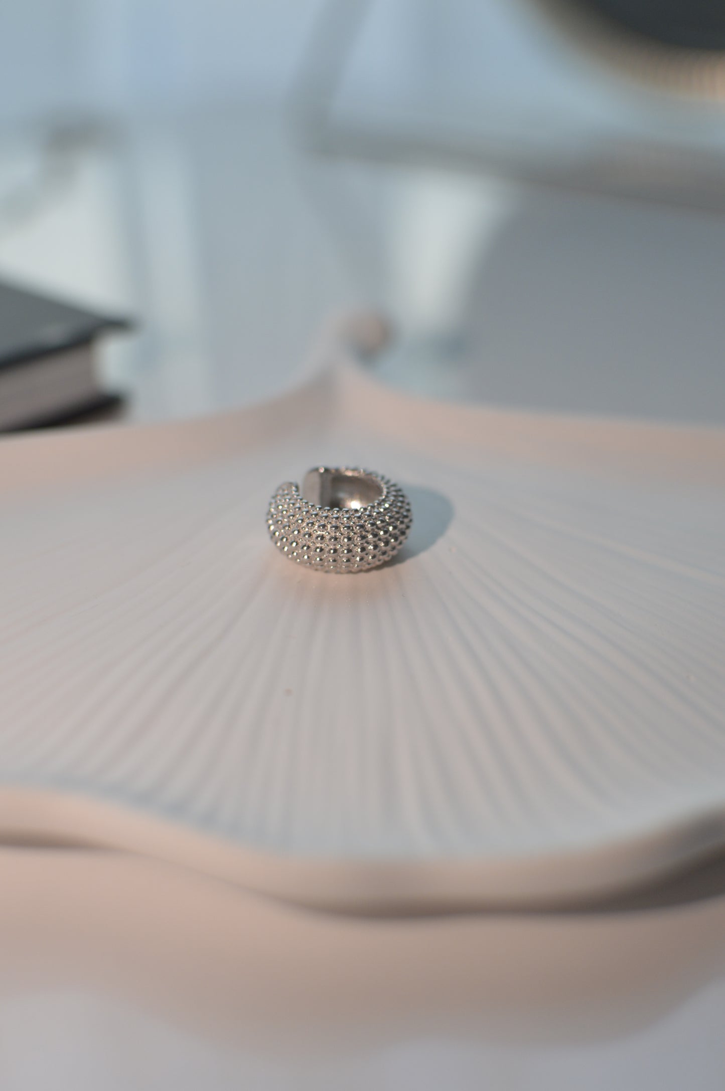 Statement silver cuff - Èthèora