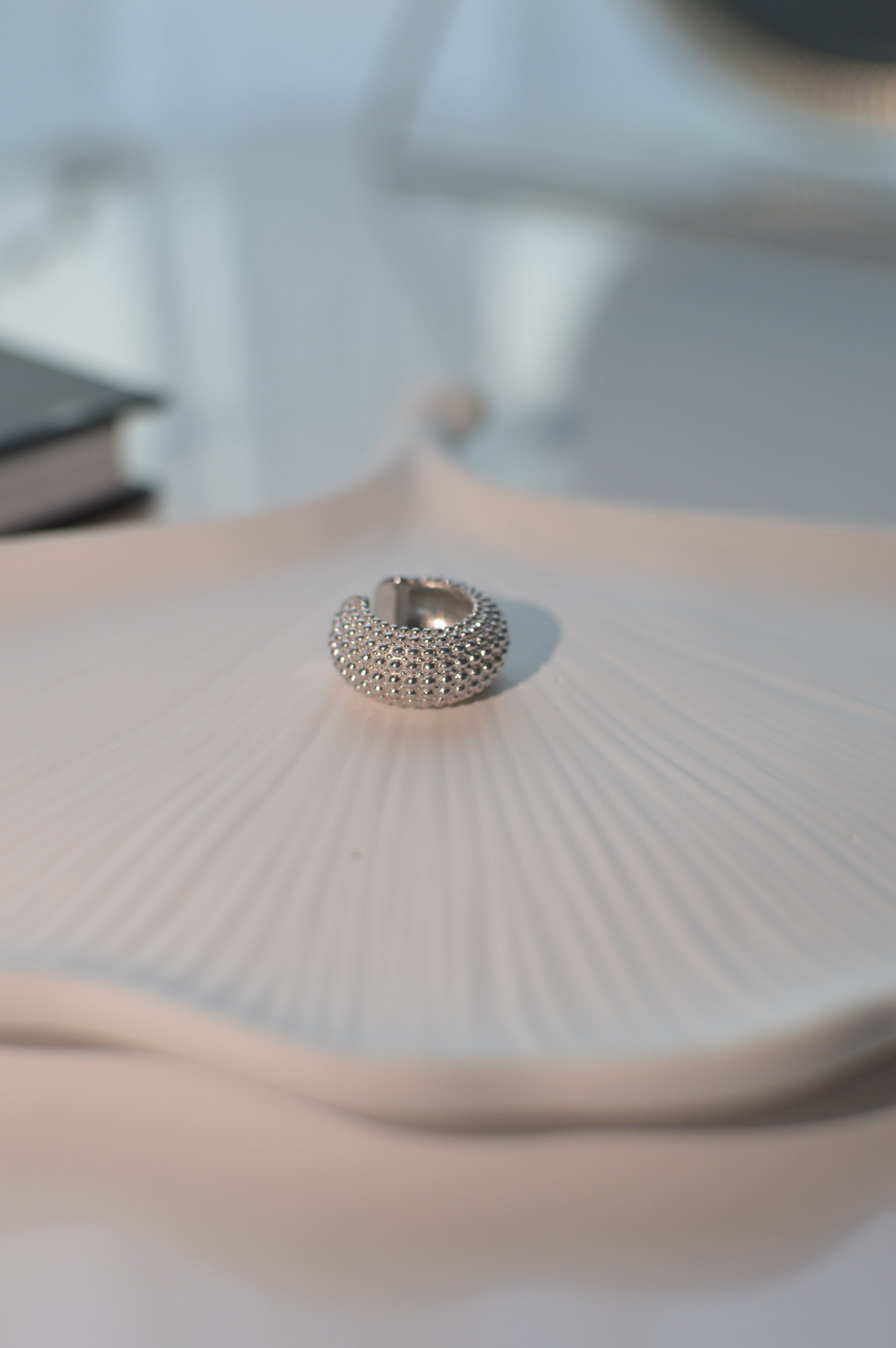 Statement silver cuff - Èthèora