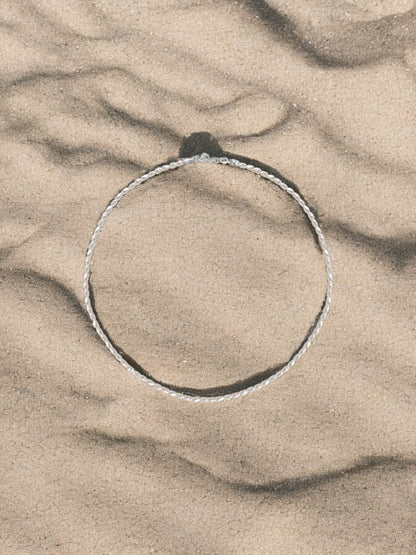 Pearl choker silver necklace - Èthèora